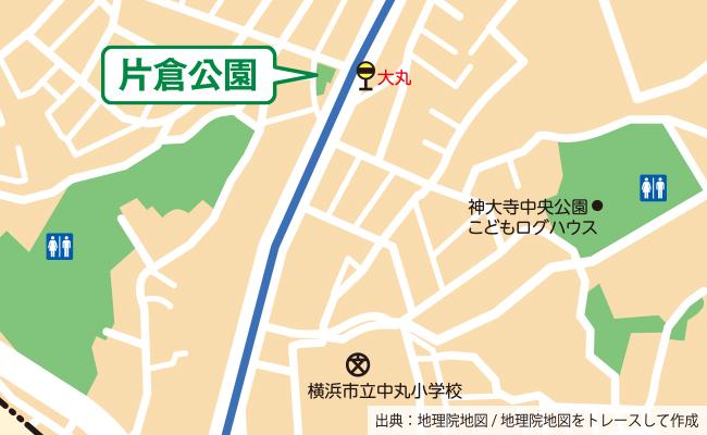 公園の位置図