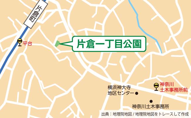 公園の位置図