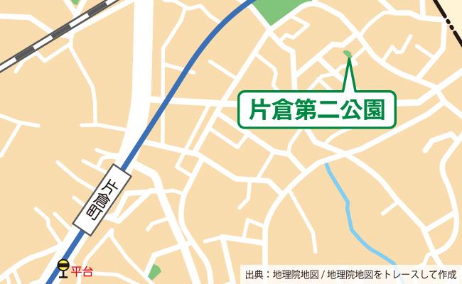 公園の位置図