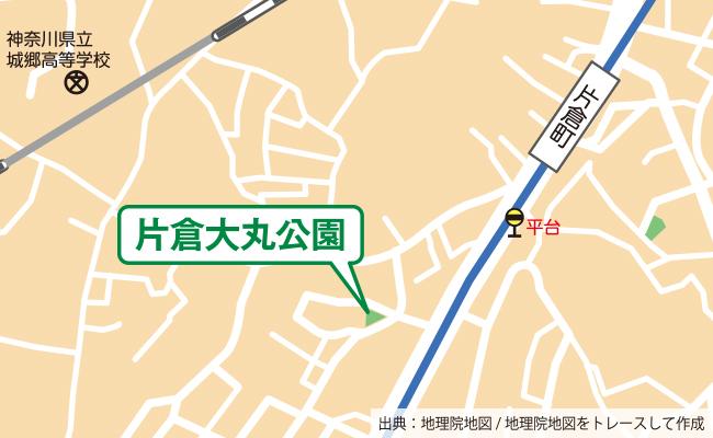 公園の位置図