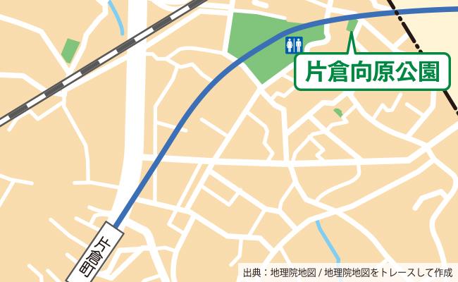 公園の位置図