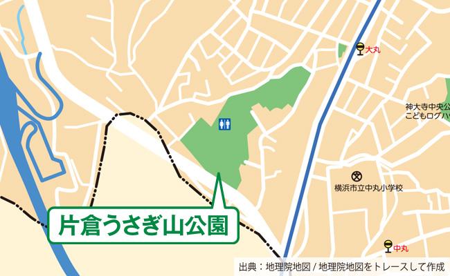 公園の位置図