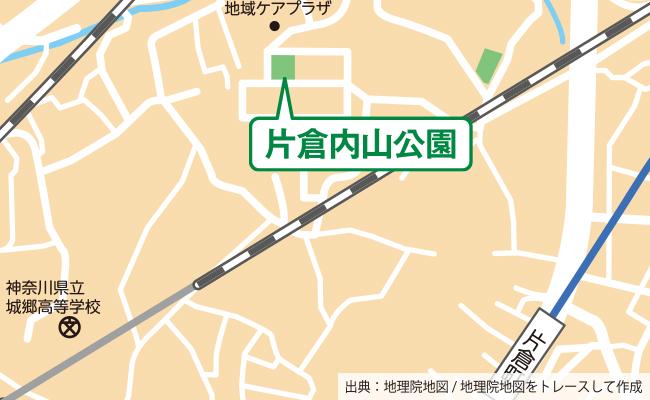 公園の位置図