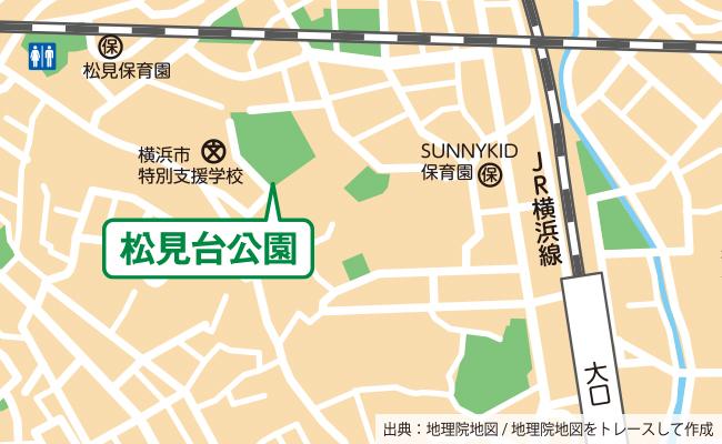 公園の位置図