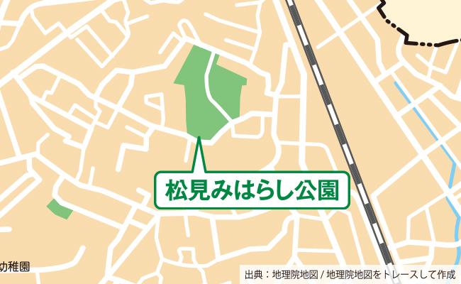 公園の位置図