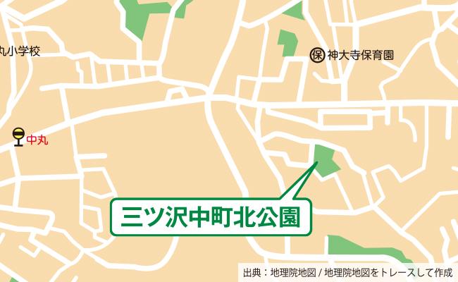 公園の位置図