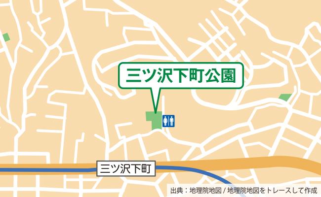 公園の位置図