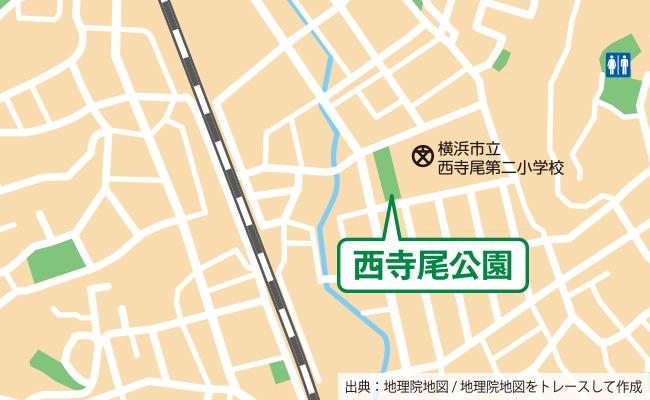 公園の位置図