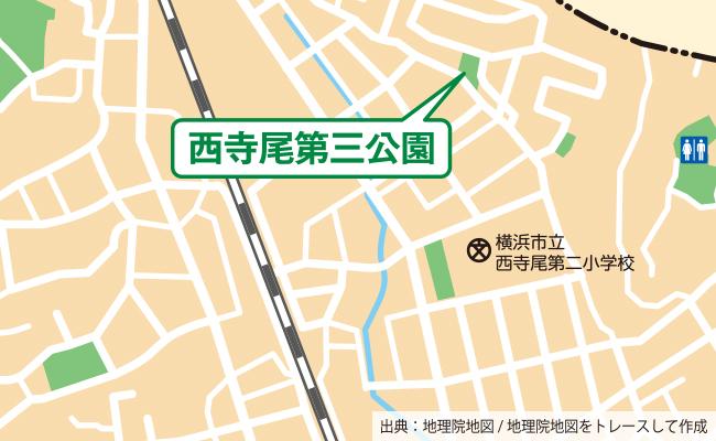 公園の位置図