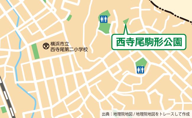 公園の位置図