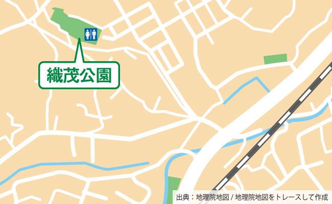 公園の位置図