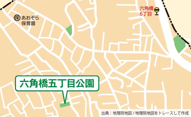 公園の位置図