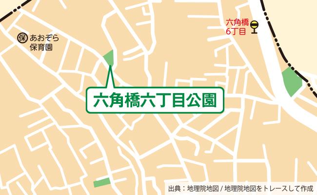 公園の位置図