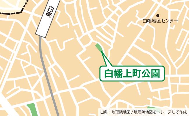 公園の位置図