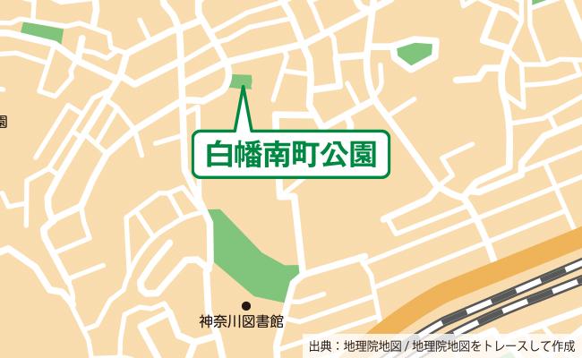 公園の位置図