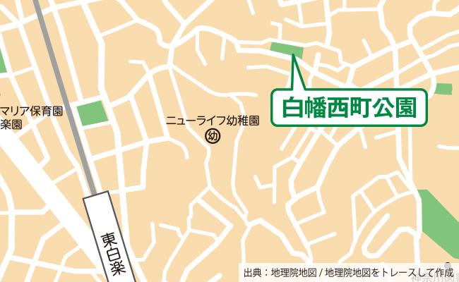 公園の位置図