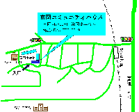富岡コミュニティハウス地図（クリックで拡大）