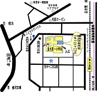 並木北コミュニティハウス地図（クリックで拡大）