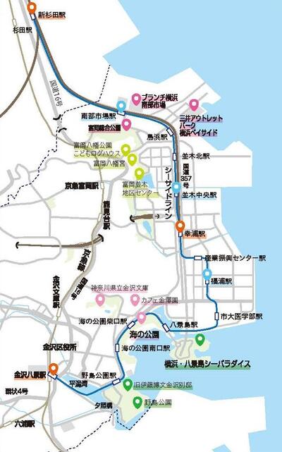 キーワード掲示場所記載の地図