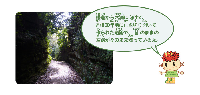 朝夷奈切通