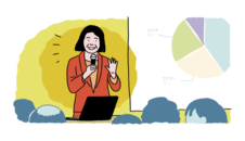 研修会の絵