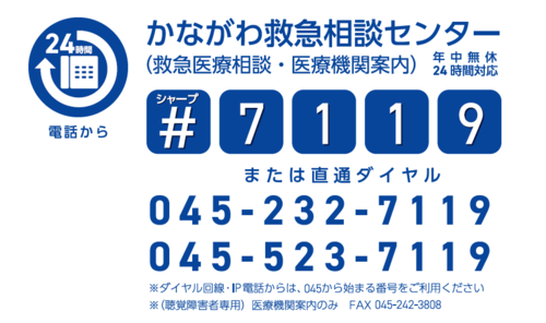 かながわ救急相談センター