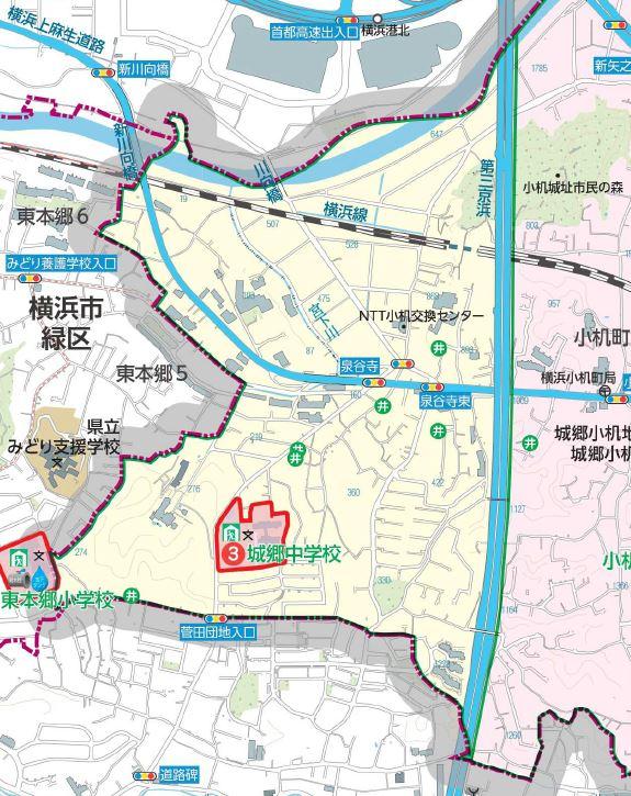 城郷中学校