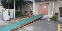段差是正スロープ