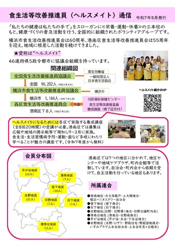 食生活等改善推進員とは