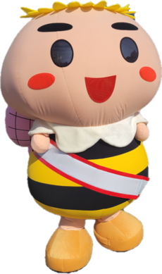 83太郎着ぐるみ