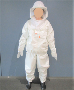 防護服の写真