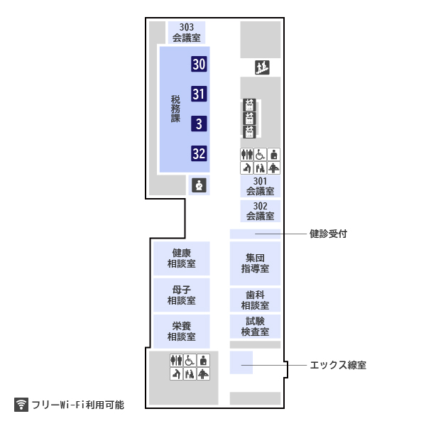 ３階フロアマップ