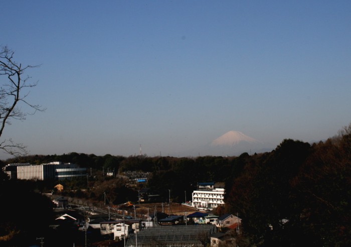下永谷４丁目から見た富士山
