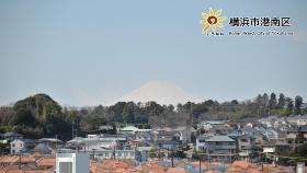 南平台の頂上からの富士山