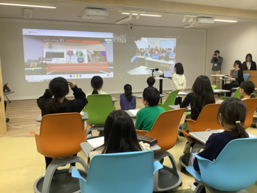 みなとみらい本町小学校での様子