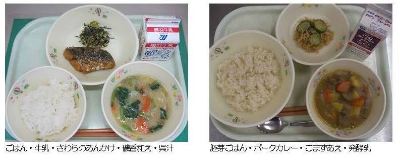 基準献立の一例