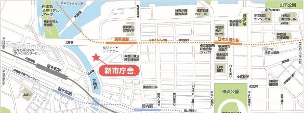 市庁舎案内図