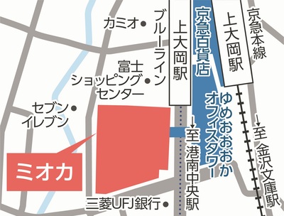 上大岡特設センター地図