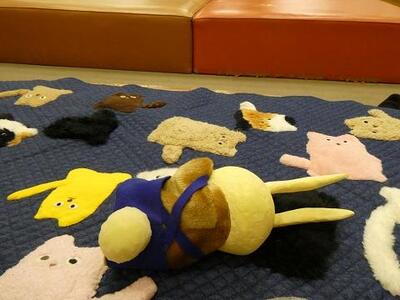 寝てしまううさぽん