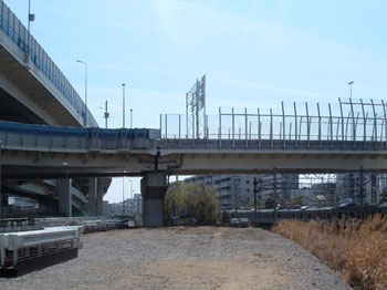 ＪＲ根岸線交差部