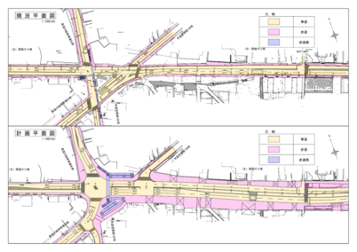 現況平面図・計画平面図