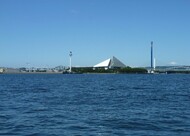 平潟湾沖