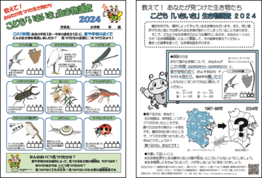 調査票のイメージ図