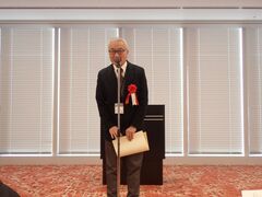 市民の部　大賞表彰状授与の写真です
