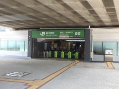 新改札口（市庁舎側）　　