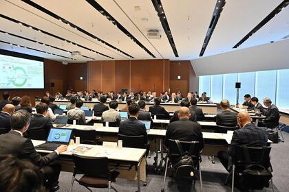 脱炭素イノベーション協議会3回会議の様子