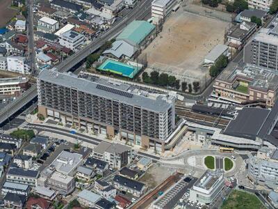 再開発区域全景