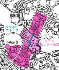 中央地区位置図