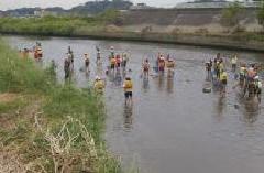 鶴見川流域での清掃・学習・人材育成活動