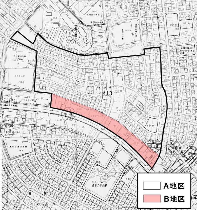 事前協議要望地区の画像